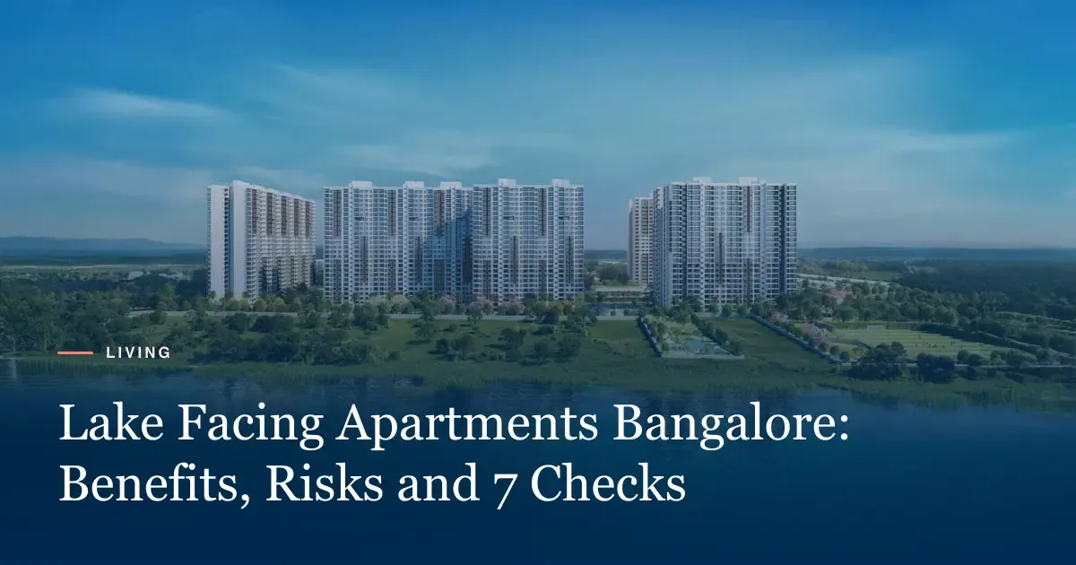 Adarsh Welkin Park towers beside Gattahalli Lake off Sarjapur Road, Bengaluru (artist's impression)
